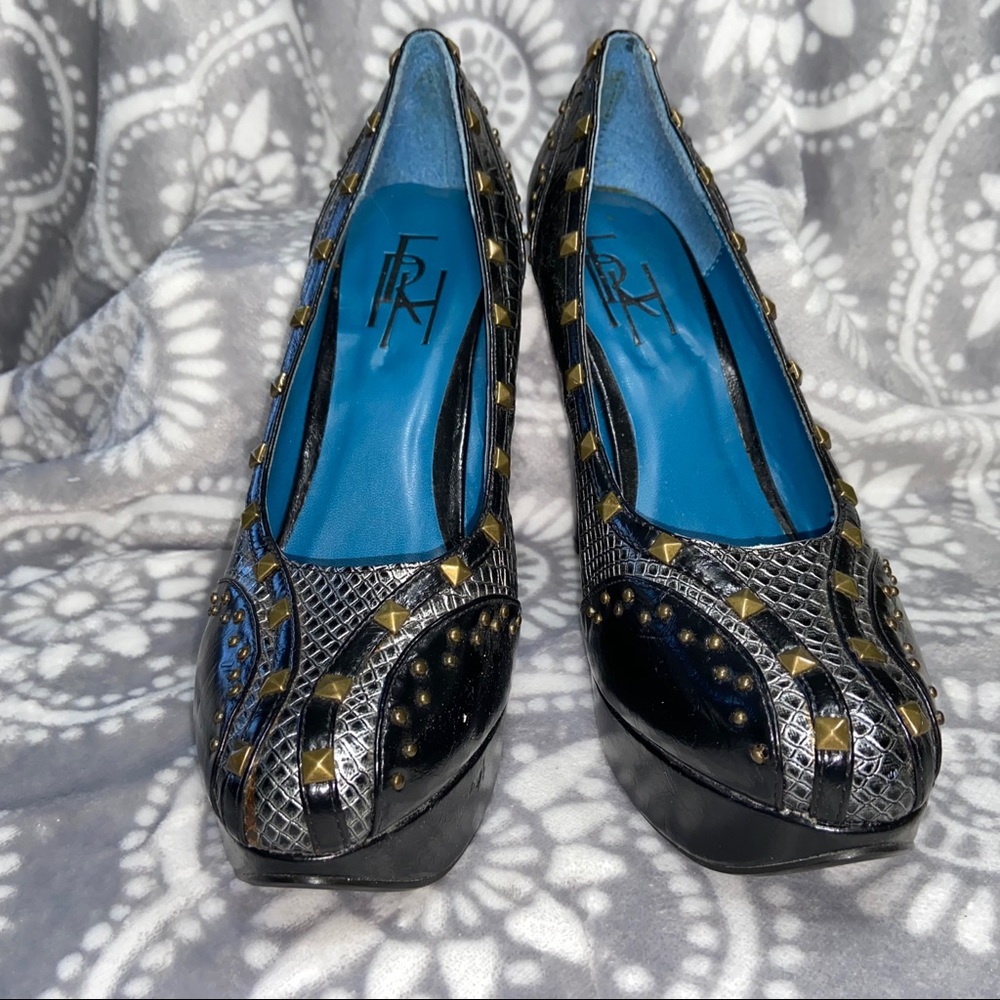 FRH Studded Snake Heels